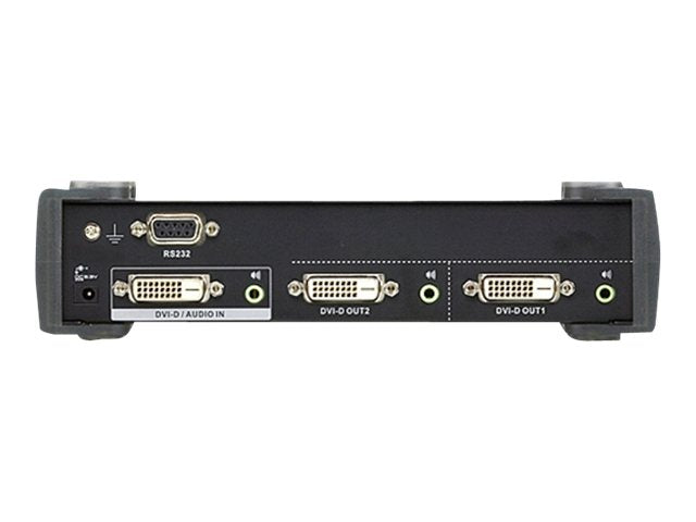 Aten Video-/Audio-Splitter – 2 DVI & 2 Audio-Anschlüsse