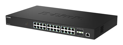 D-Link 28-Port Netzwerk-Switch – Vielseitig mit 2,5-Gigabit Ethernet