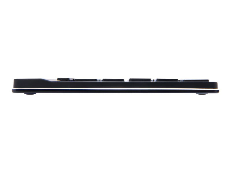 R-GO TOOLS Kompakte Ergonomische Tastatur – USB-Anschluss, Schwarz