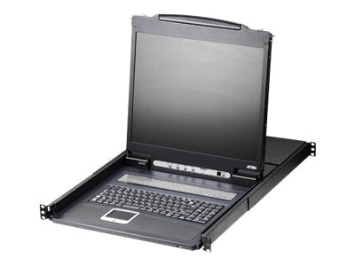 ATEN KVM Switch – 8-Port, integriertes 19" LCD