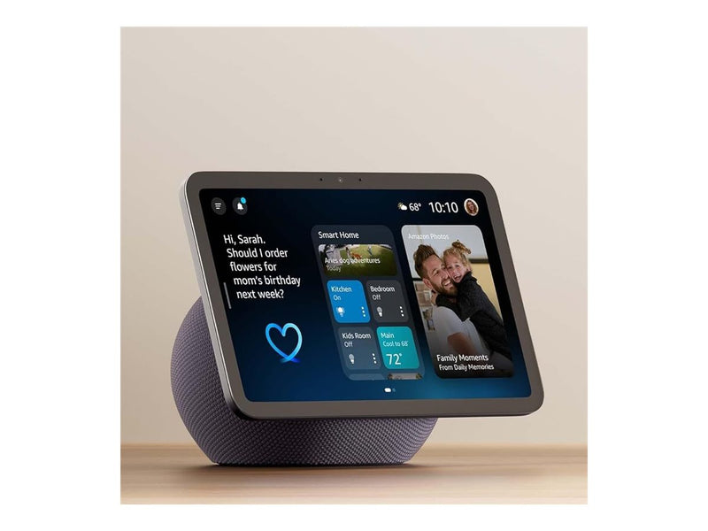 Amazon Echo Show 8 – Smart-Display mit HD-Bildschirm und Stereosound