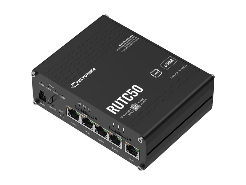 Teltonika 5G Wi-Fi 6 Router – Schnelles Internet, viele Nutzer