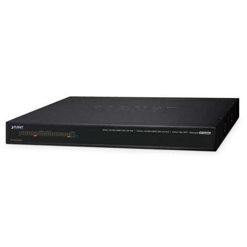 PLANET Managed AV Switch – 450W PoE, 24 Ports