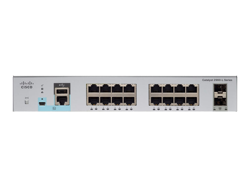 Cisco Netzwerk-Switch – 16 Anschlüsse, Gigabit-Geschwindigkeit
