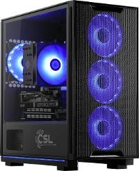 CSL COMPUTER Gaming-PC – Leistungsstark für flüssiges Spielen