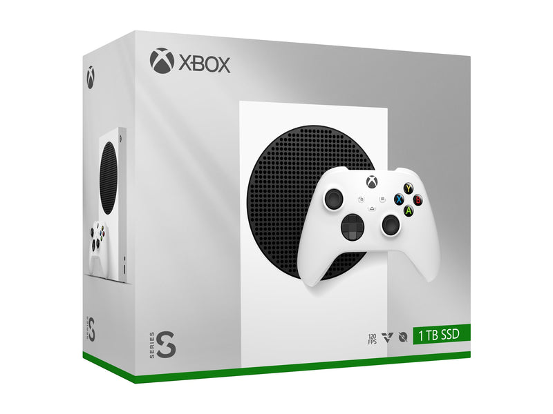 Microsoft Xbox Series S – 1 TB SSD, kompakte Spielkonsole