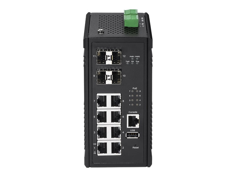 Edimax 8-Port Gigabit Switch – PoE+ für einfache Netzwerkverwaltung