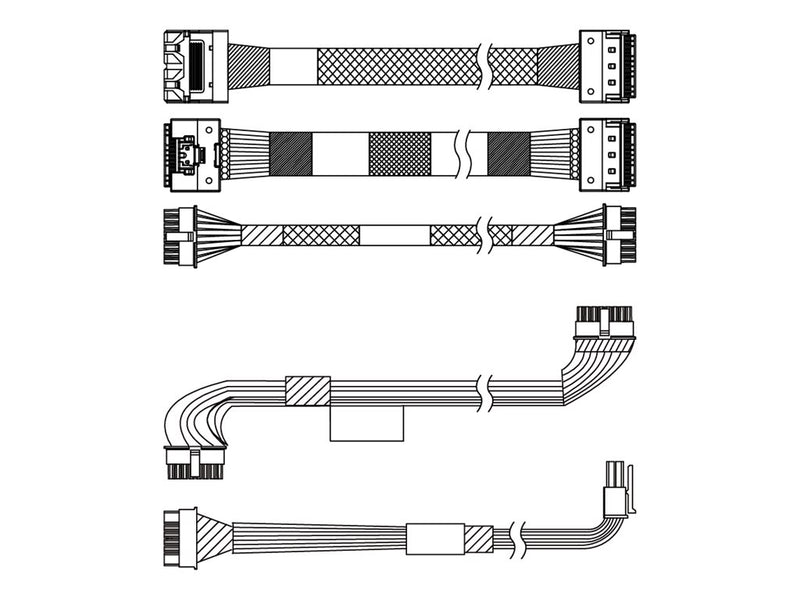 Lenovo Speicherkabelkit – Für 3,5"/2,5" Chassis geeignet