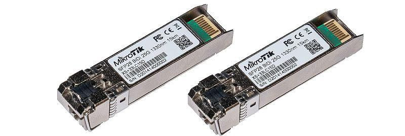 MikroTik SFP28 Modul – 25 Gbps, bis zu 15 km Reichweite
