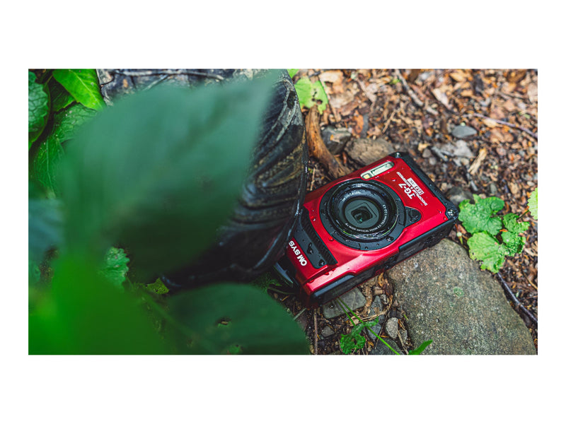 OLYMPUS Kompaktkamera – 12 MP, 4K-Video, wasserdicht bis 15 m