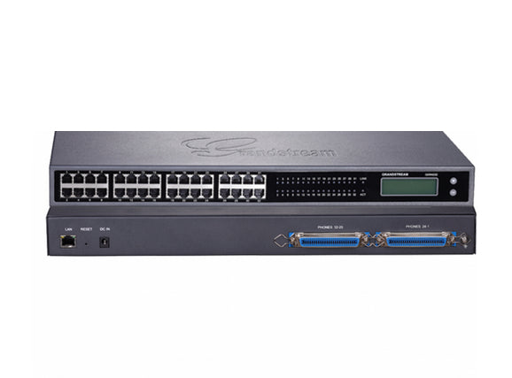 Grandstream VoIP-Telefonadapter – 32 Anschlüsse, Rack-montierbar