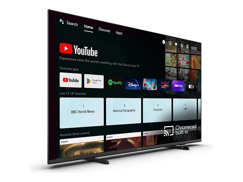 Philips 65" Hotel TV – 4K UHD, Android Smart TV
