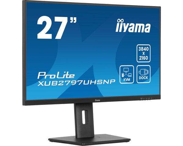 Iiyama 27" 4K Monitor – IPS-Display, USB-C-Anschluss