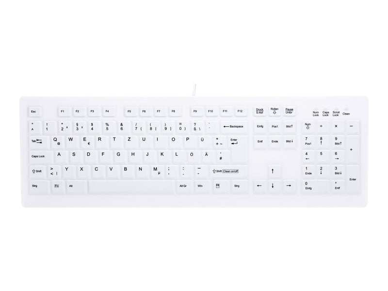 Contour Tastatur – Hygienisches Design, USB-Anschluss