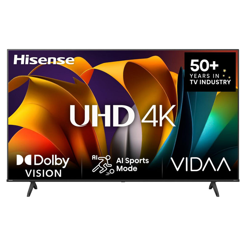 Hisense 43" Smart TV – 4K UHD, HDR
