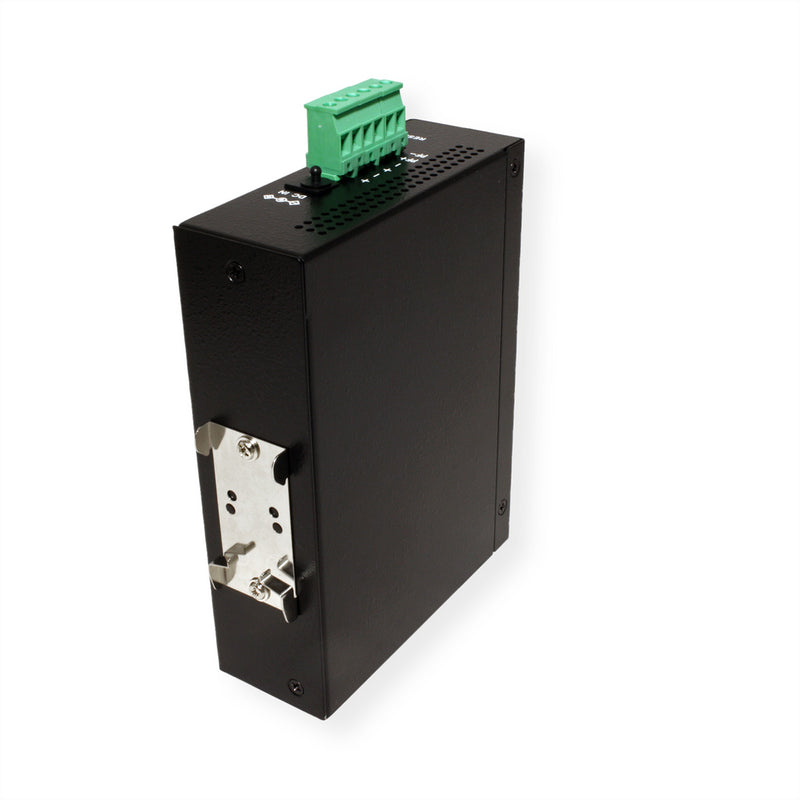 ROLINE Industrie-Switch – 8 Anschlüsse, DIN-Schiene montierbar