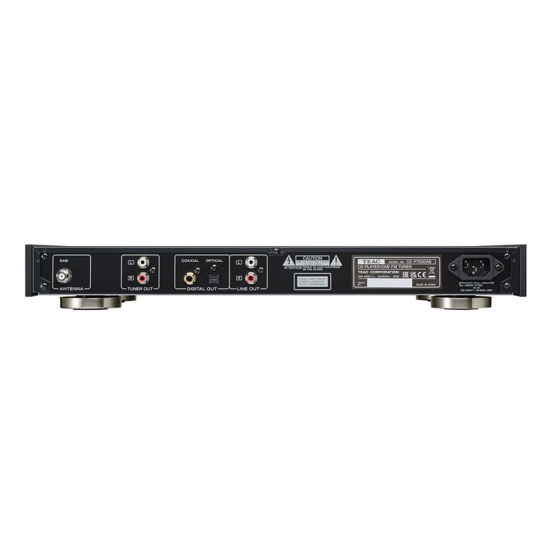 TEAC CD-Player mit DAB+ Radio – Spielt CDs und digitale Sender