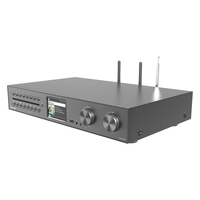 Telestar Digital Multifunktionsradio – Musik, Nachrichten, Wecker