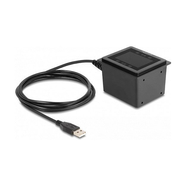 DELOCK USB Barcodescanner – 1D & 2D, kabelgebunden
