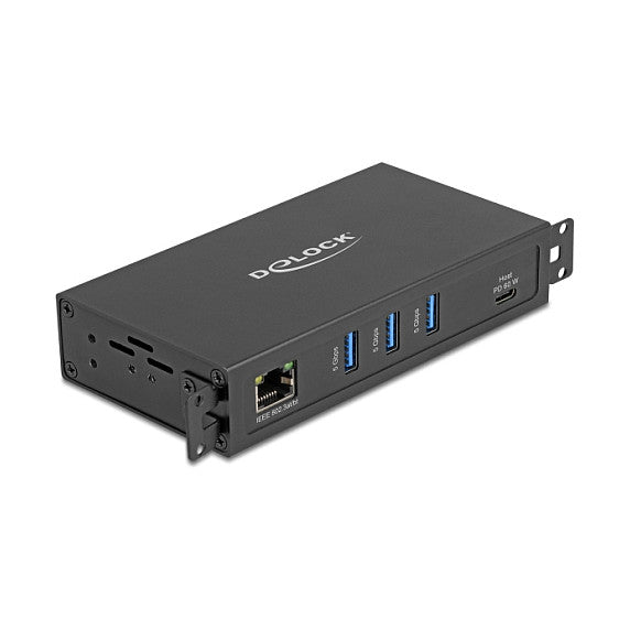 Delock USB Hub – 3 Ports, Gigabit LAN