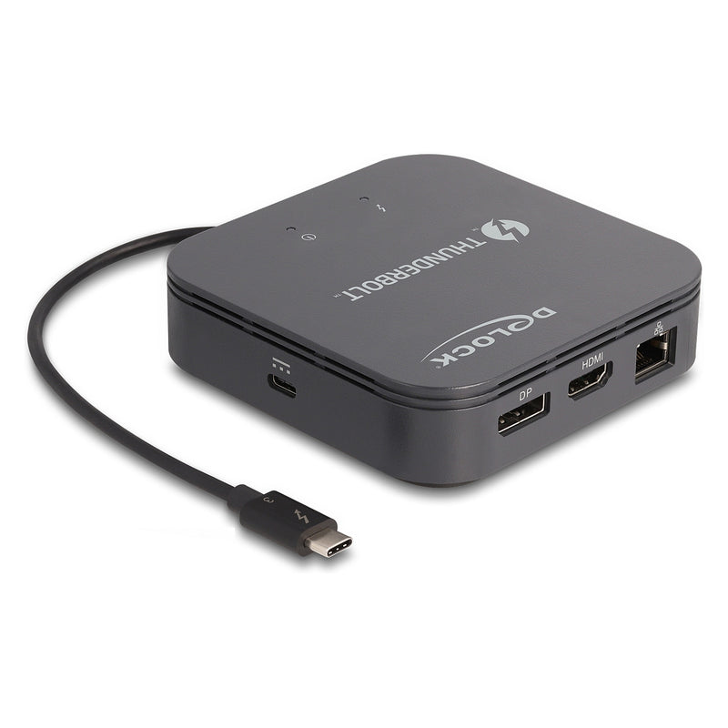 DELOCK Thunderbolt 3 Dockingstation – 8K-Display, USB-C Stromversorgung