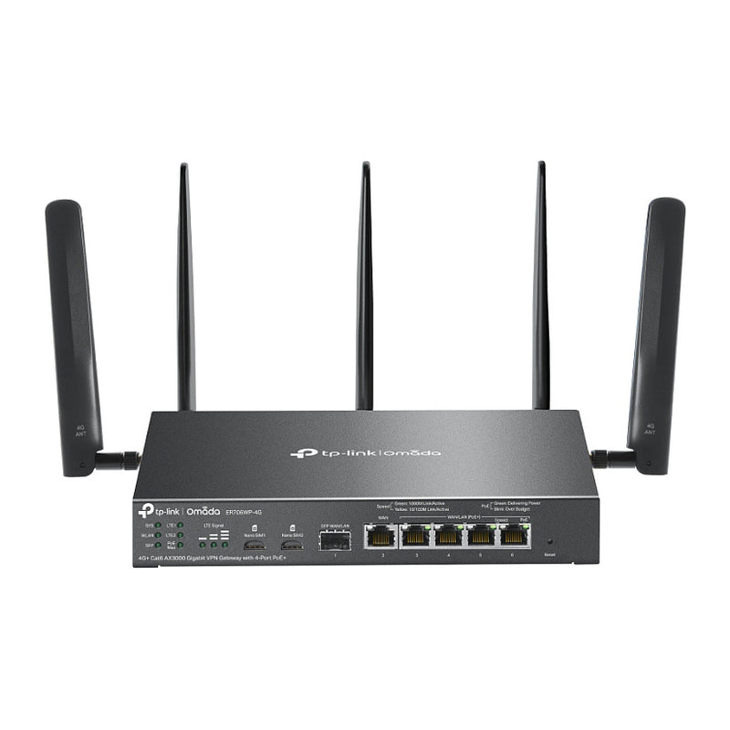 TP-Link Omada VPN Gateway – 4G, Wi-Fi 6 und PoE