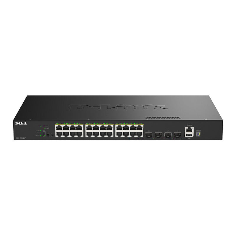 D-Link 28-Port Smart Switch – PoE+ für effizientes Netzwerk