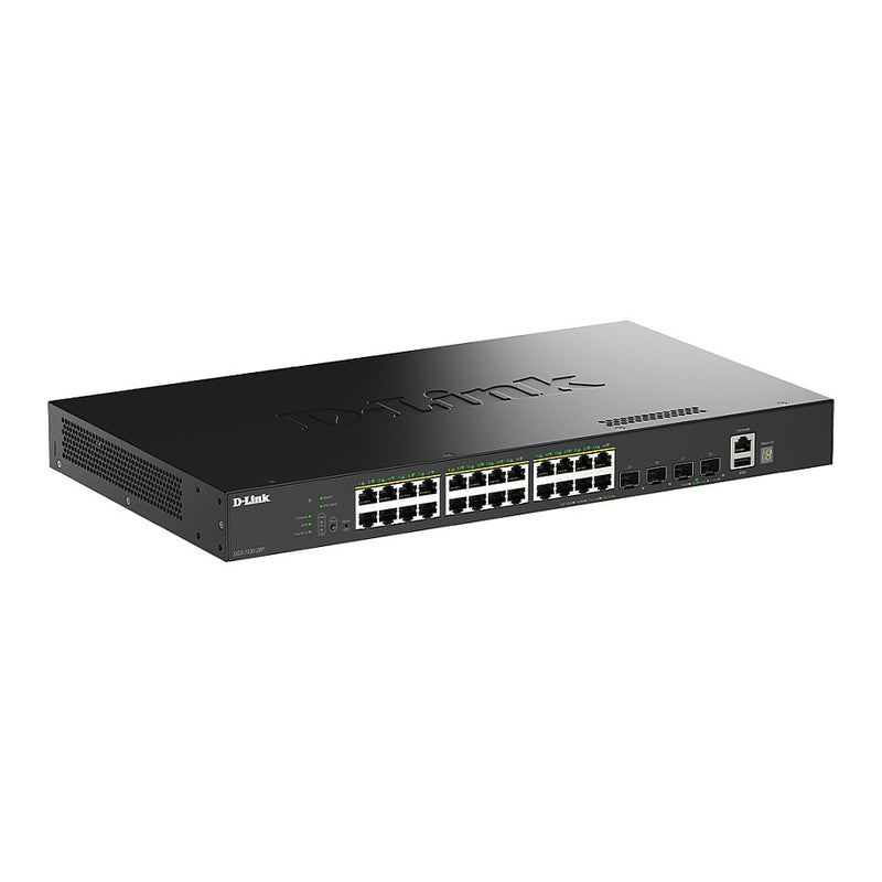 D-Link 28-Port Smart Switch – PoE+ für effizientes Netzwerk