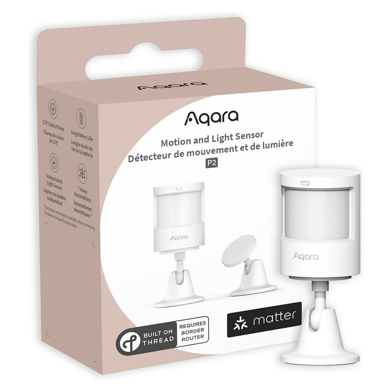 AQARA Bewegungs- und Lichtsensor – Kabellos, Smart Home-kompatibel