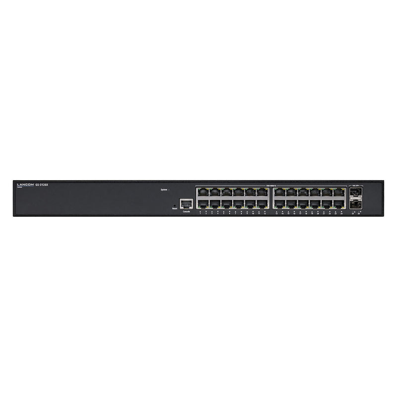 Lancom Netzwerk-Switch – 24 Anschlüsse, 2 schnelle Uplinks