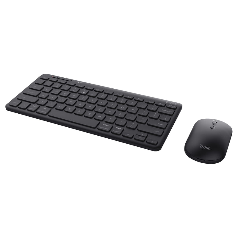 Trust Lyra Tastatur-Maus-Set – Kabellos, Multi-Device