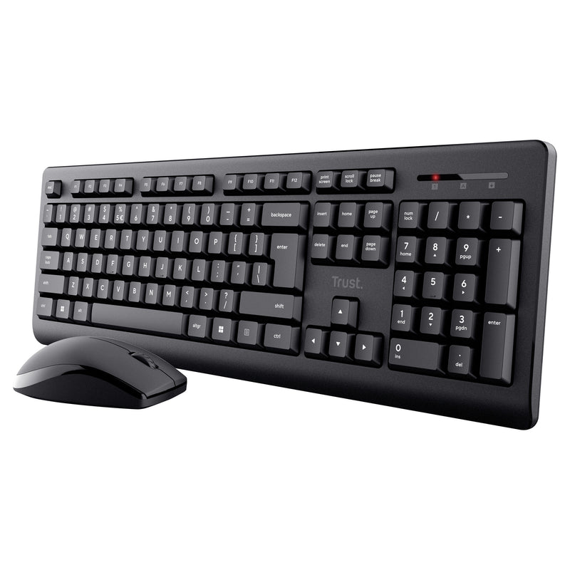 TRUST Primo Wireless Desktop-Set – Kabellose Tastatur und Maus
