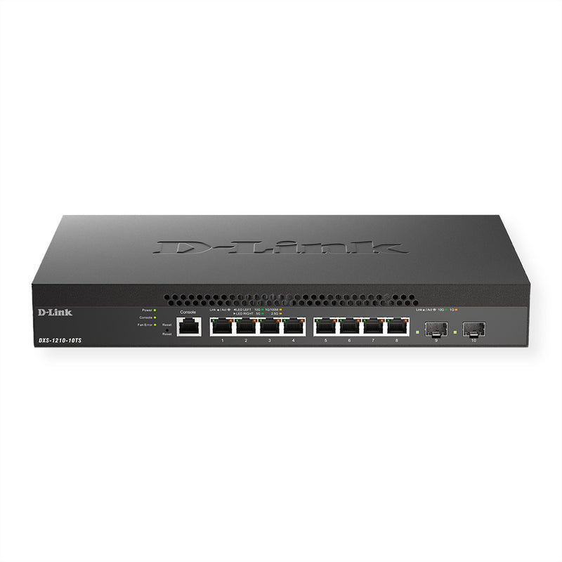 D-Link 10-Port Switch – 10G Netzwerk, Rack-montierbar
