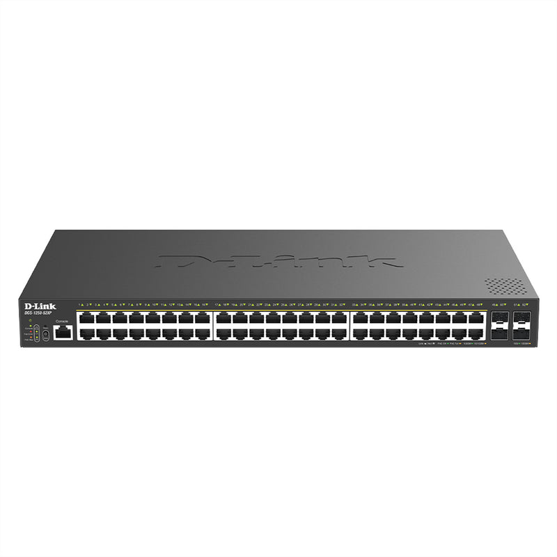 D-Link Gigabit-Switch – 52 Ports, PoE für einfache Netzwerke
