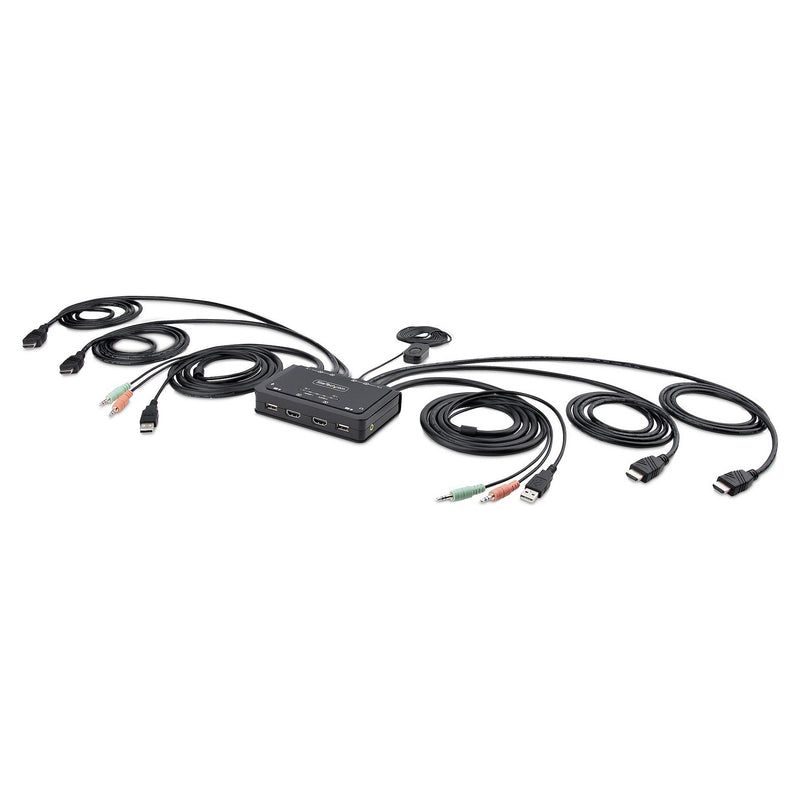 StarTech Dual Monitor HDMI Switch – 2 Bildschirme, 4K Unterstützung