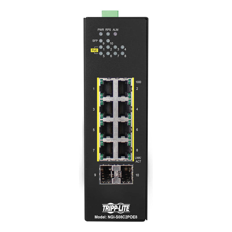 Eaton Netzwerk-Switch – 8 Ports, PoE+ für flexible Stromversorgung