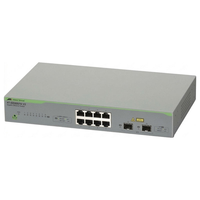 Allied Telesis Gigabit Switch – 8 Anschlüsse, einfache Verwaltung