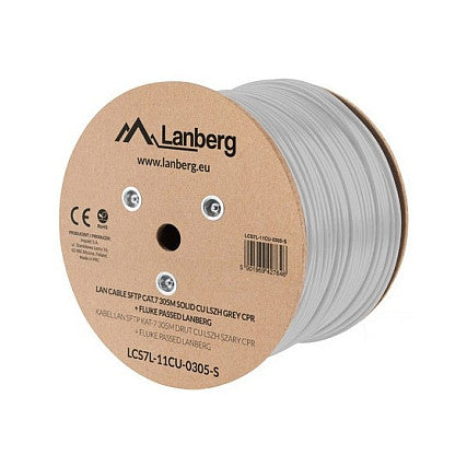 Lanberg Netzwerkkabel – 305 m, Cat 7, robustes Design