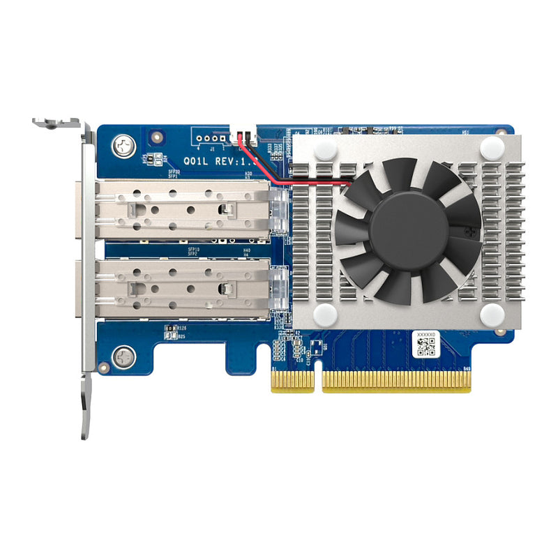 QNAP Netzwerkadapter – 10-Gigabit, PCIe für schnelles Internet