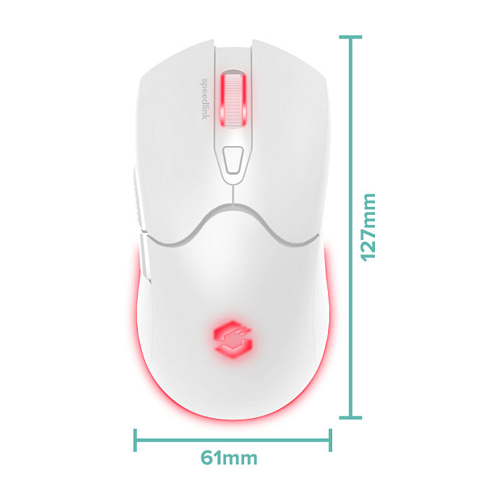SPEEDLINK Gaming-Maus VELOX – Kabellos, RGB-Beleuchtung