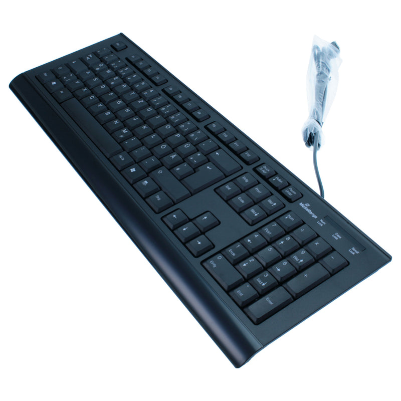 MediaRange Standard-Tastatur – Spritzwassergeschützt, USB-Anschluss