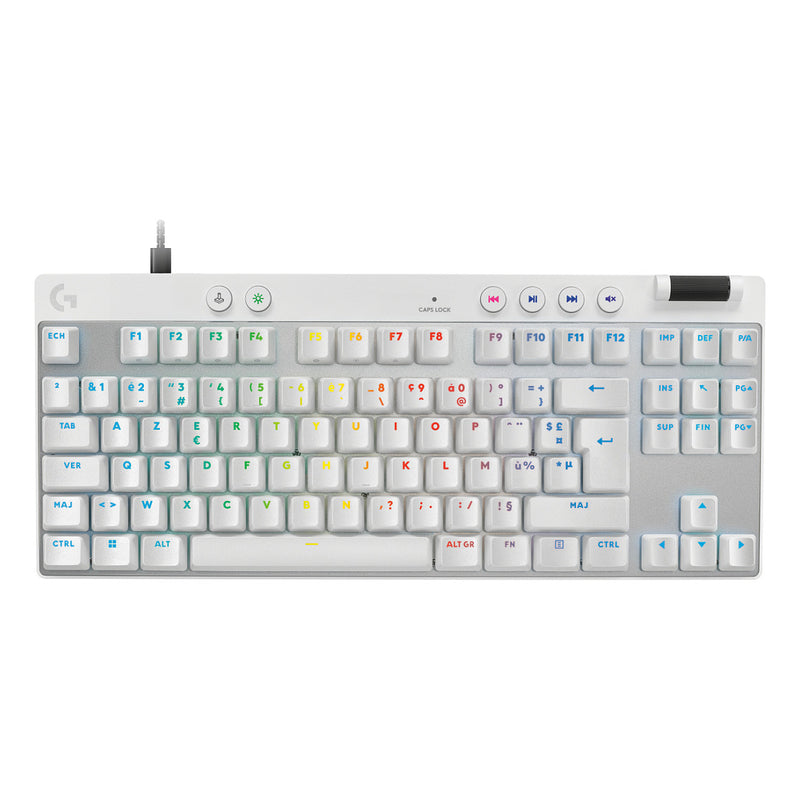 Logitech G PRO X RAPID Tastatur – Kompakt, Beleuchtet