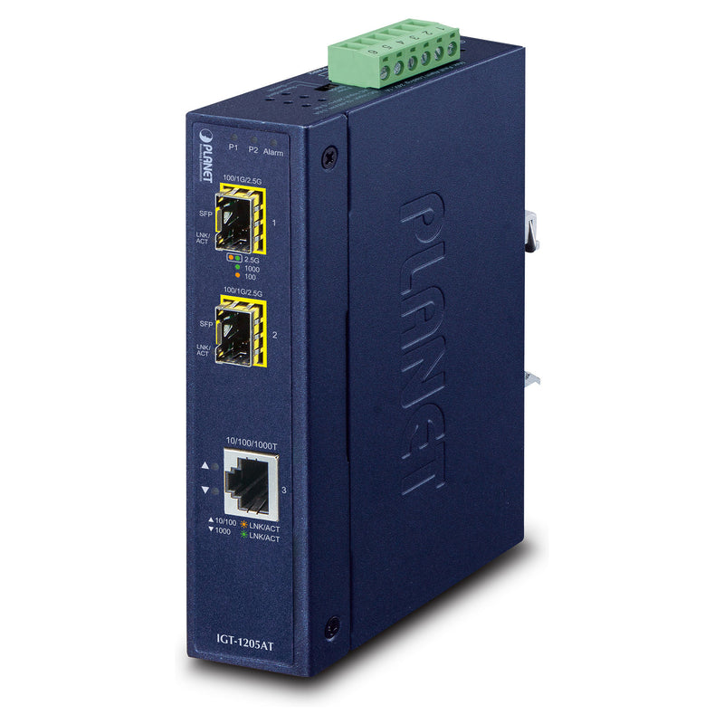 Planet Media-Konverter – 2 Ports, Gigabit Ethernet