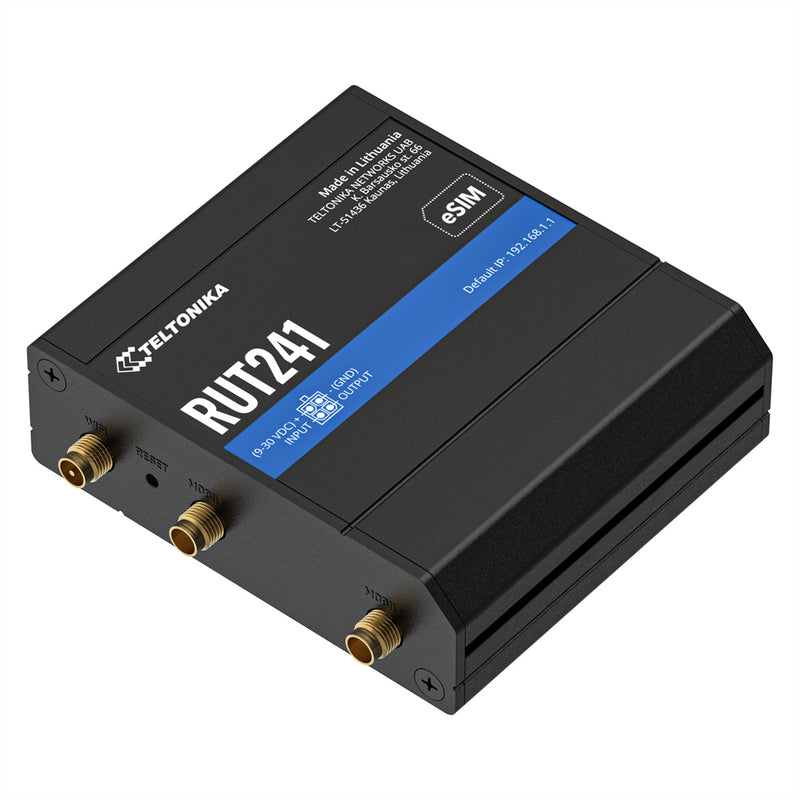 Teltonika Industrie-Router – LTE/4G, WLAN für bis zu 50 Geräte
