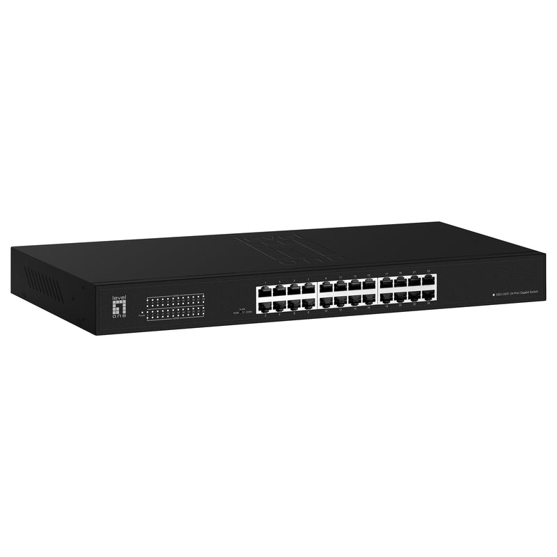LevelOne 24-Port Netzwerk-Switch – Für effiziente Bürovernetzung