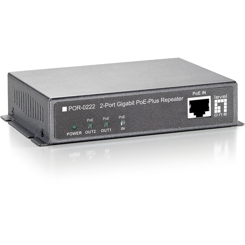 LevelOne 2-Port Gigabit Repeater – Stromversorgung über Netzwerk