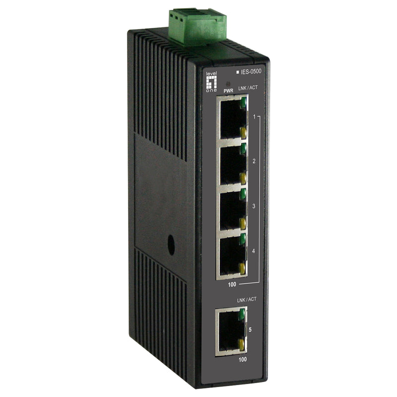 LevelOne 5-Port Switch – Einfaches Netzwerk, schnelle Verbindung