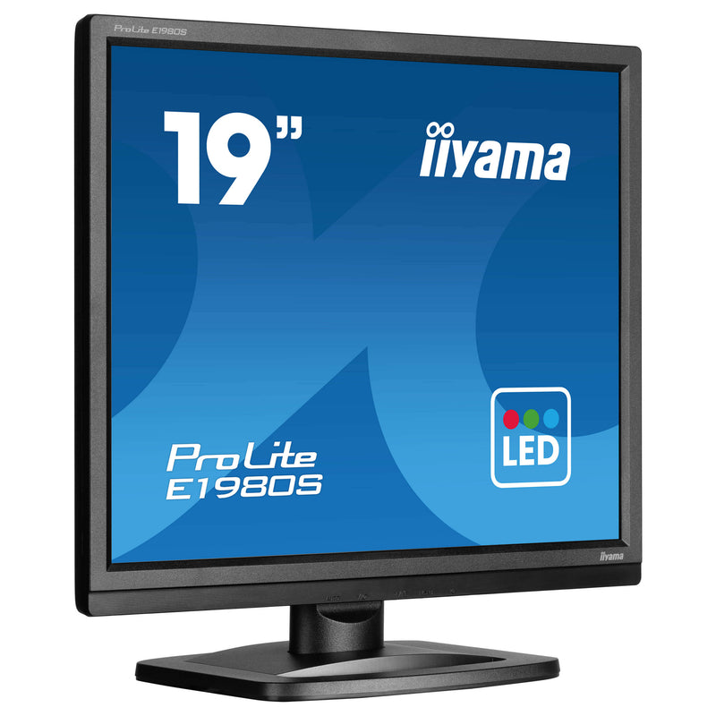 Iiyama 19" LED-Monitor – 1280x1024 Auflösung, Lautsprecher integriert