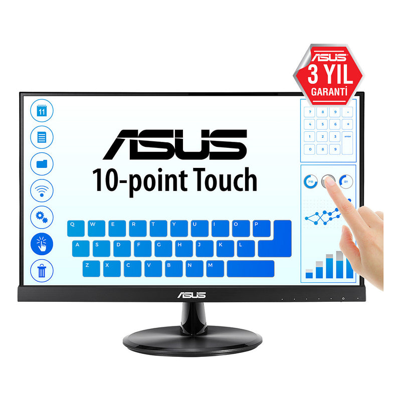 ASUS 22" Touchscreen-Monitor – Full HD, IPS-Display