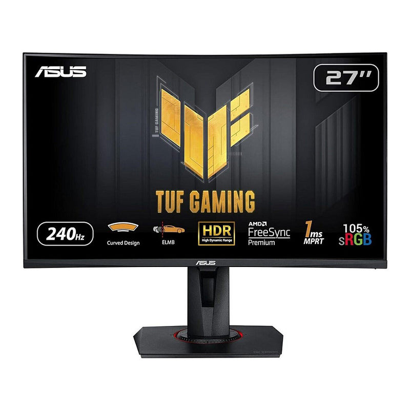 ASUS TUF Gaming Monitor – 27" gebogen, Full HD, 240 Hz